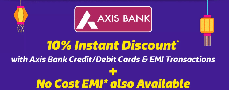 Flipkart Axis Bank Offers and coupons