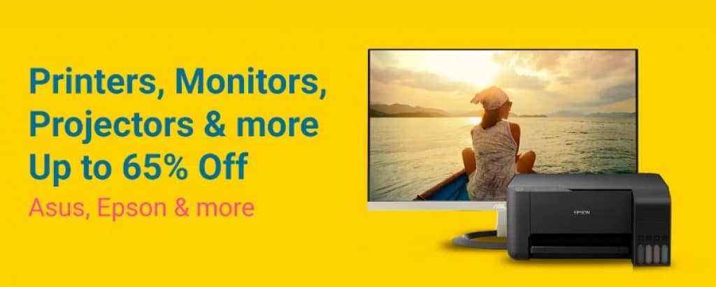  Grand Gadget Day Sale Offers on Printers and Monitors