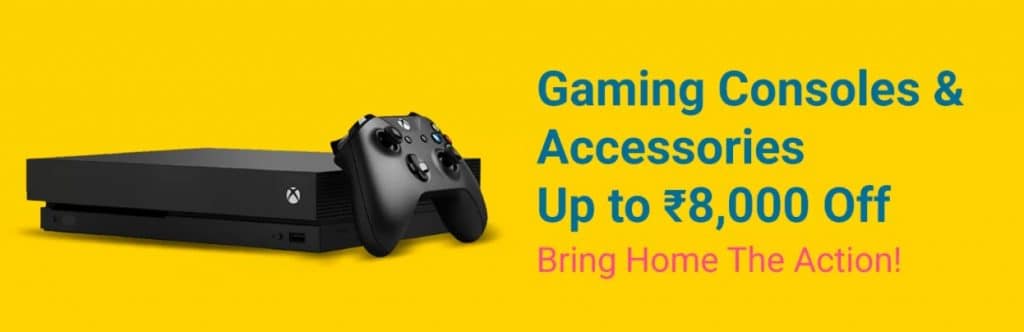 Flipkart Grand Gadget Sale Offers on Gaming Consoles