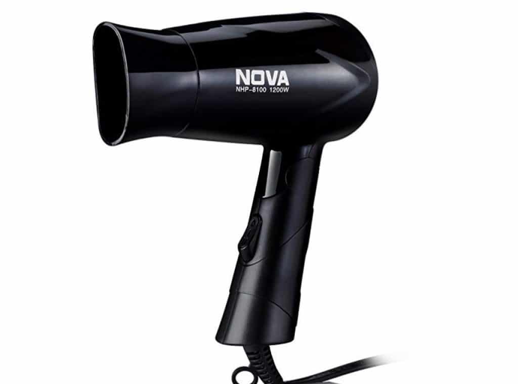  Nova NHP 8100 Silky Shine Hot and Cold Foldable Hair Dryer
