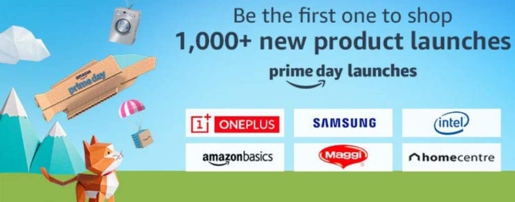 Amazon India Prime day launches