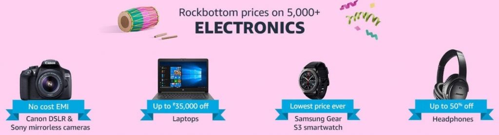 Amazon Offers on Electronics