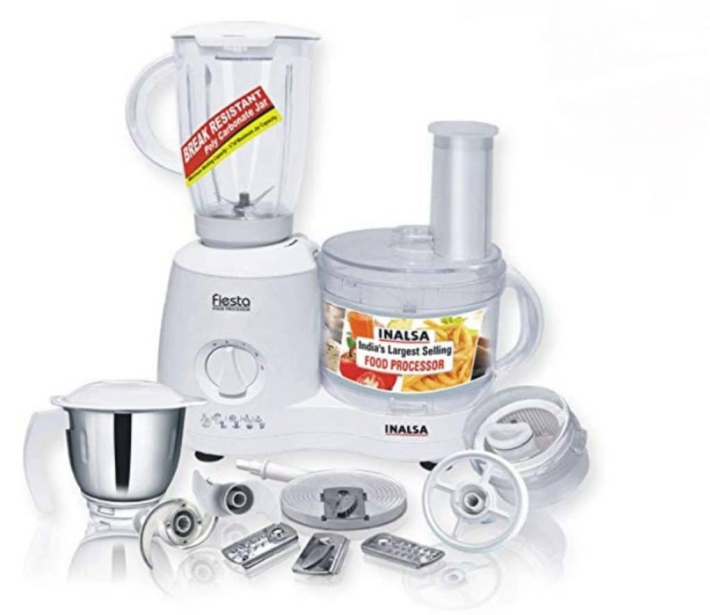  INALSA Food Processor Fiesta 650-Watt 