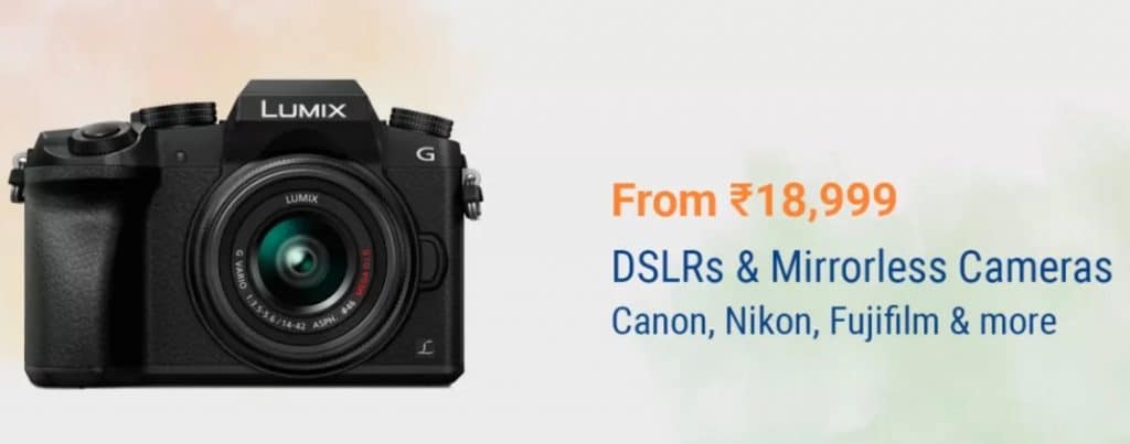 Flipkart Independence Day Sale Offers on Cameras