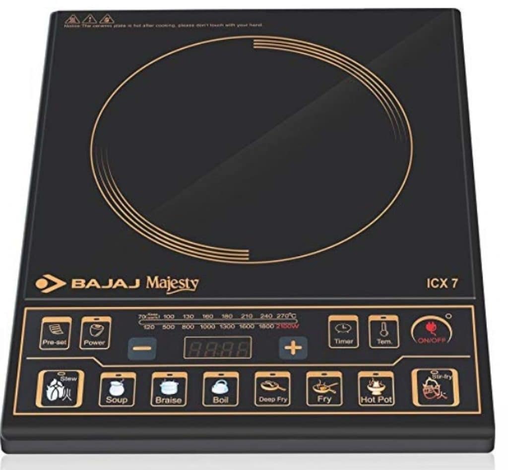 Bajaj Majesty ICX 7 1900-watt Induction Cooktop