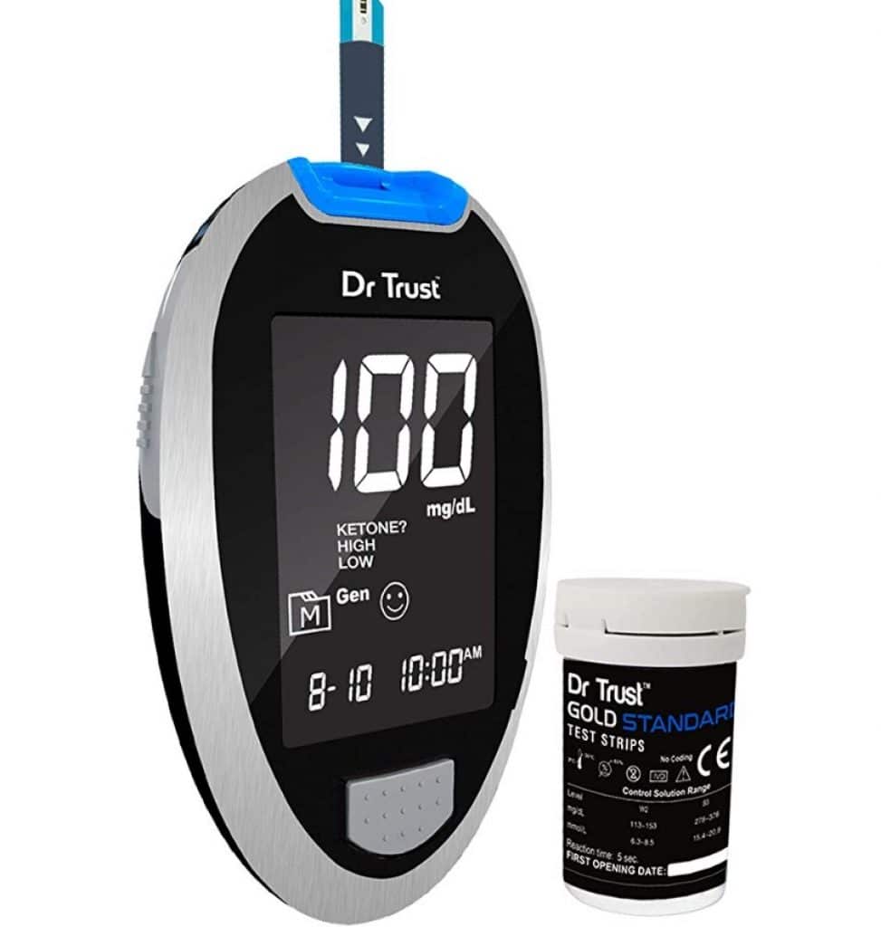 Dr Trust (USA) Fully Automatic Blood Sugar Testing Glucometer