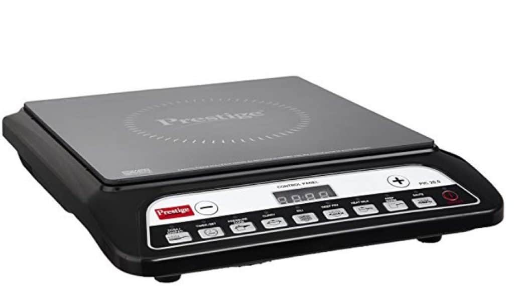 Prestige PIC 20 1200-Watt Induction Cooktop with Push Button