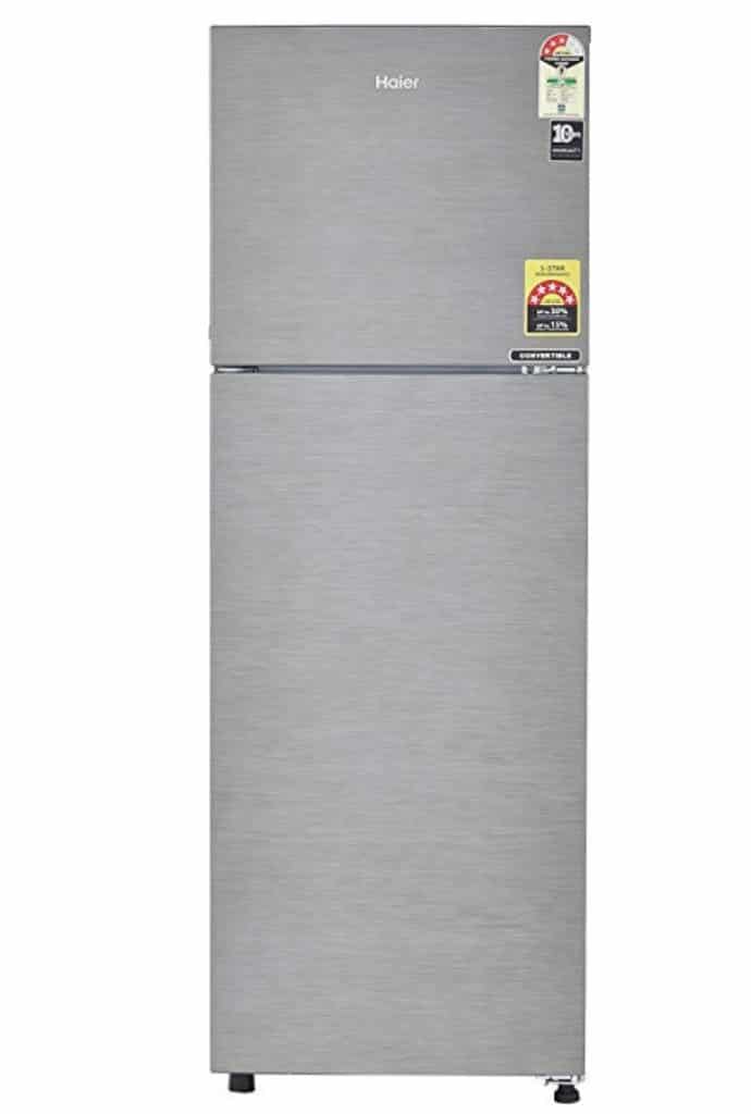 Haier 258 L 3 Star Frost Free Double Door Refrigerator