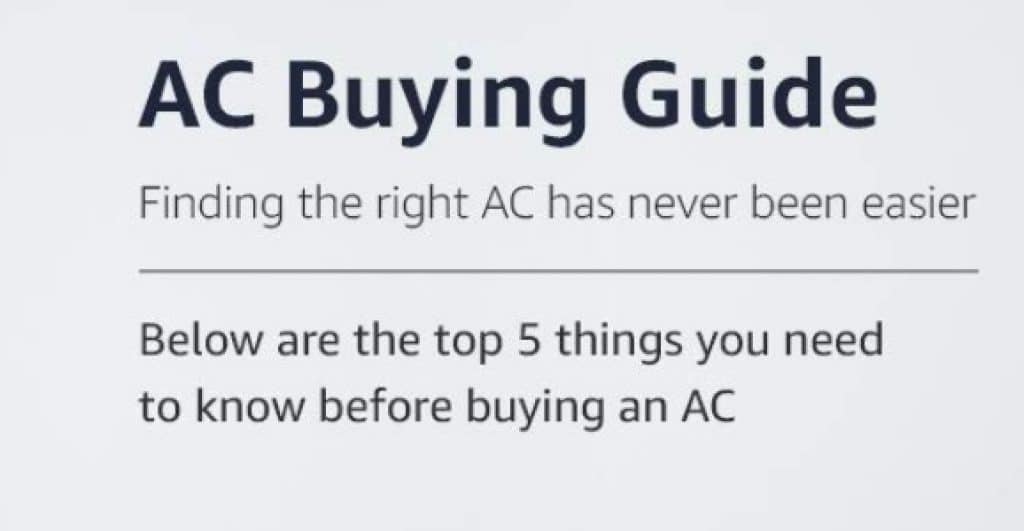 Complete Buying Guide for Inverter AC