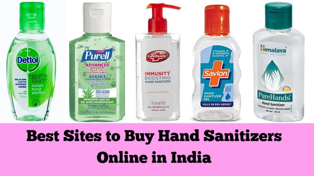 Best Sites to Buy Hand Sanitizer in India