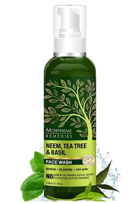 Morpheme Remedies Neem, Tea Tree & Basil Face Wash 