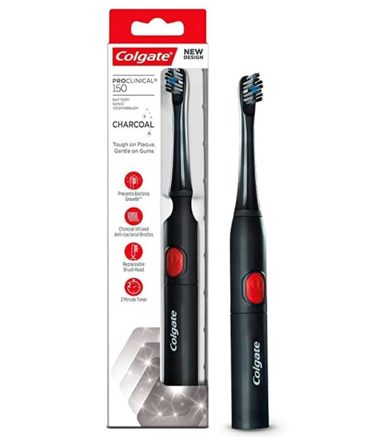 Colgate PROCLINICAL Sonic Battery Powered Electric Toothbrush 