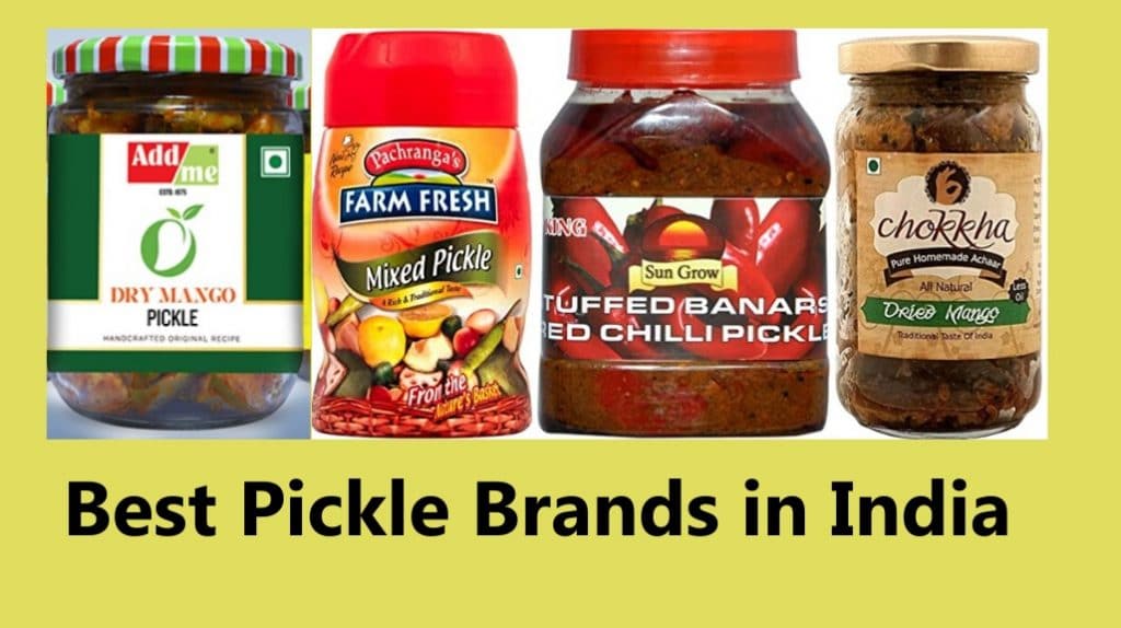 Popular and Best Pickle Brands in India 
