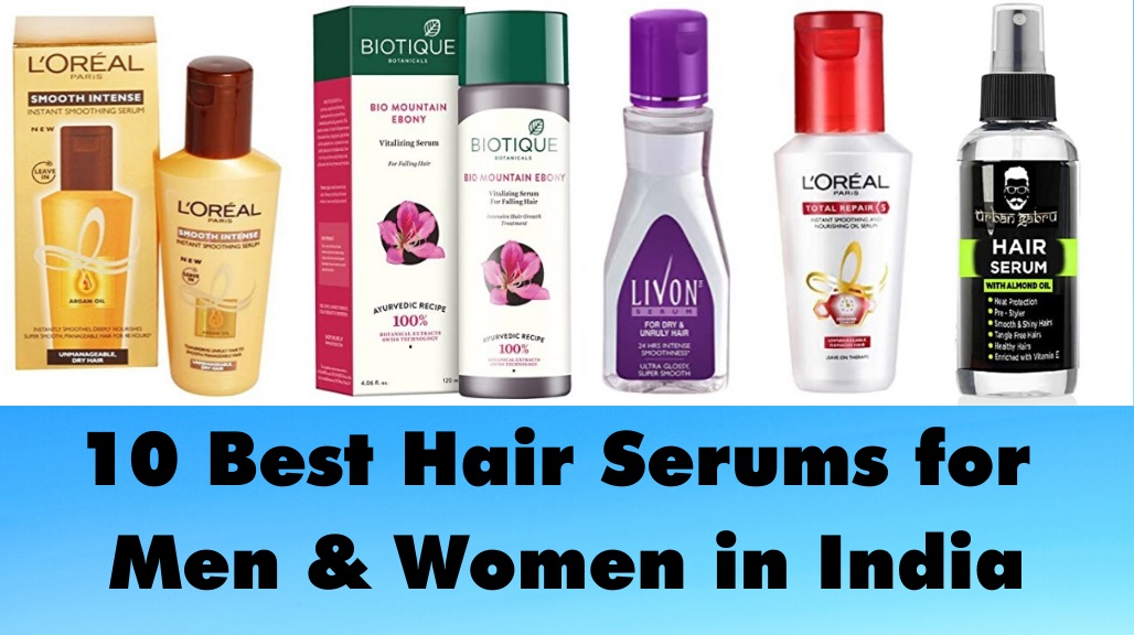 10 Best Hair Serums For Men & Women In India In 2022