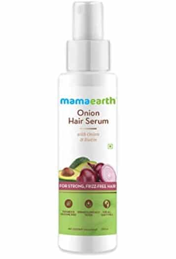 Mamaearth Onion Hair Serum For Silky & Smooth Hair,