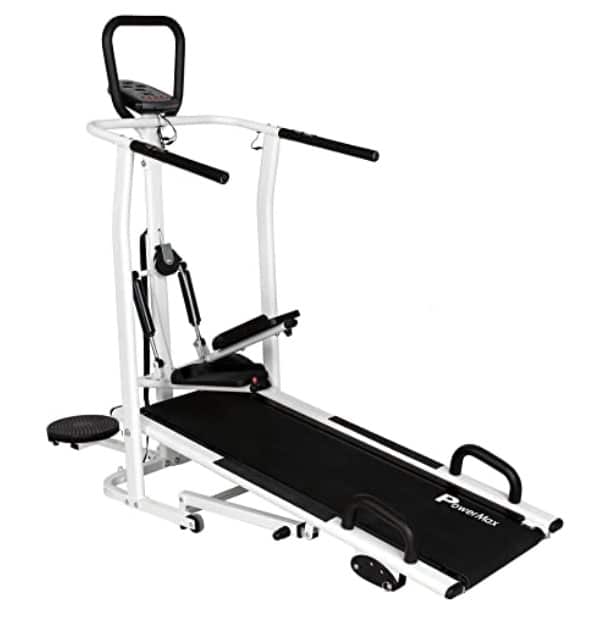 PowerMax Fitness MFT-410 Manual Treadmill