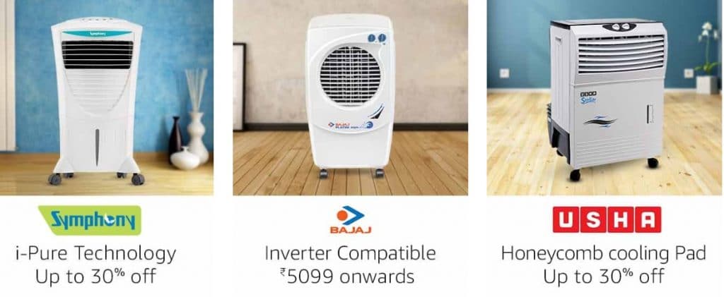 Amazon Offers on Air Coolers