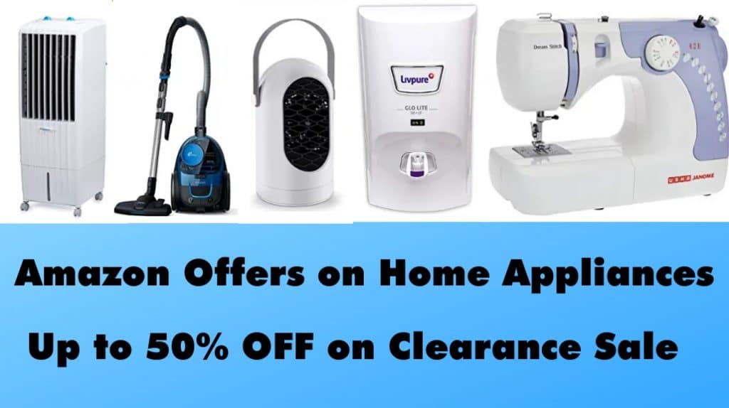 Amazon Offers on Home Appliances