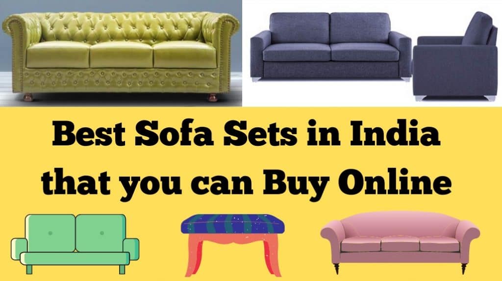  Best Sofa Sets in India that You Can Buy Online