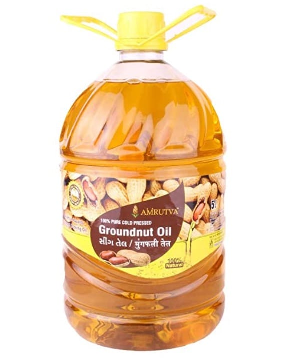 AMRUTVA Extra Virgin Cold Pressed Groundnut Oil