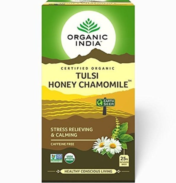 Organic India Tulsi Honey Chamomile Tea