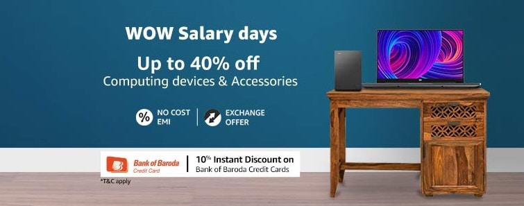 Amazon Mega Salary Days Sale Offers on Laptops