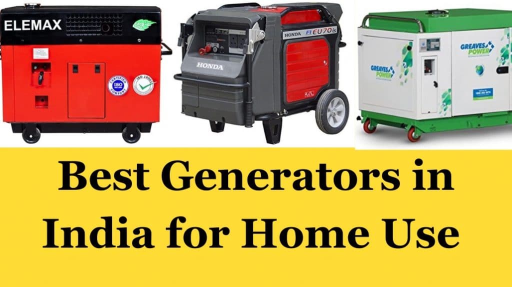 Best Generators in India for Home Use