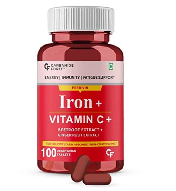 Carbamide Forte Chelated Iron with Vitamin C Tablets