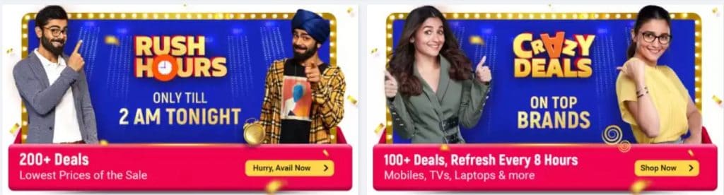 Flipkart Big Billion Days Steal Deals