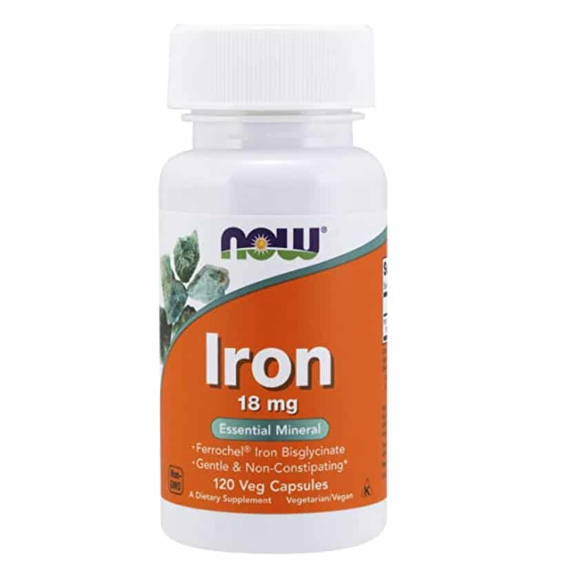 Now Foods Iron Tablets