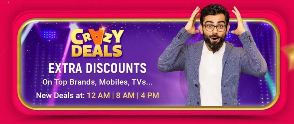 Flipkart Big Billion Days Crazy Deals