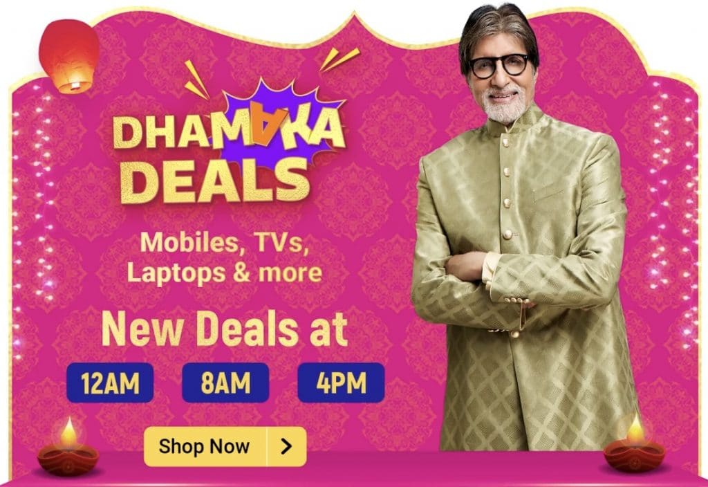 Flipkart Diwali Sale Dhamaka Deals