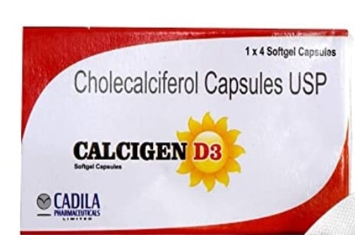 CADILA Calcigen Vitamin D3 Supplement