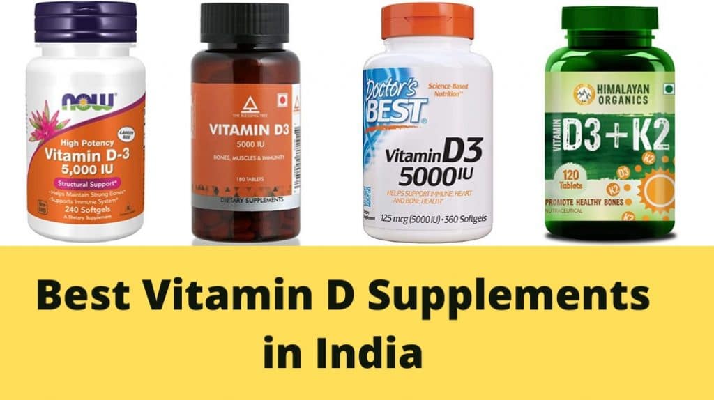Best Vitamin D Supplements in India 
