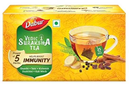 Dabur Vedic Suraksha Black Tea 