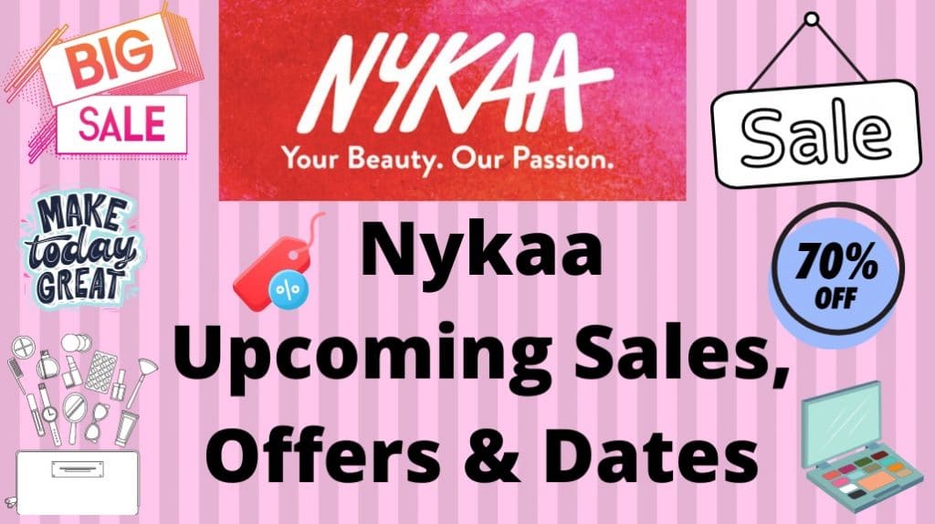 nykaa upcoming sales and offers
