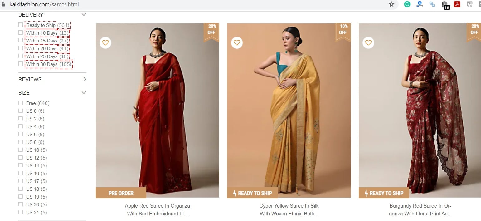 Best Online Saree Shopping Sites & Apps In India 2024
