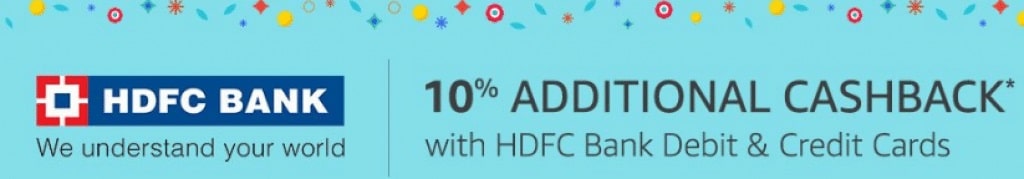 amazon hdfc bank cashback offer