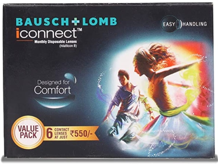 Bausch & Lomb iconnect Value Pack Monthly Disposable Contact Len