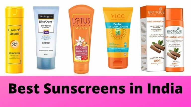 Best Sunscreens in India For Oily & Dry Skin 