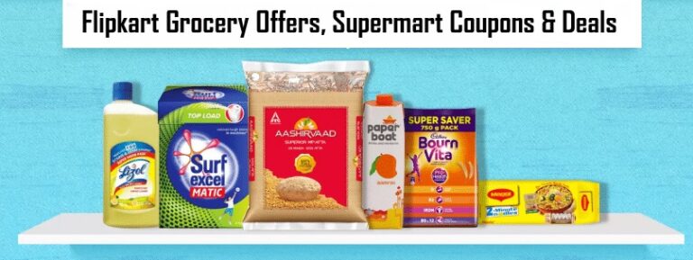 Flipkart Grocery offers and supermart coupons