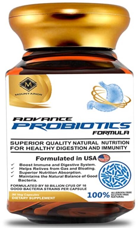 MOUNTAINOR Probiotics 50 Billion