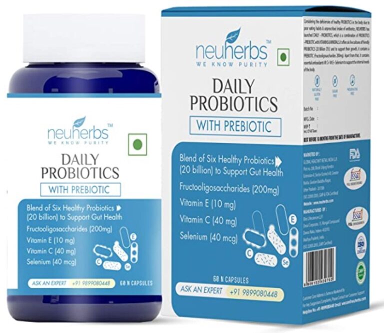 Neuherbs Daily Probiotics with Prebiotic 