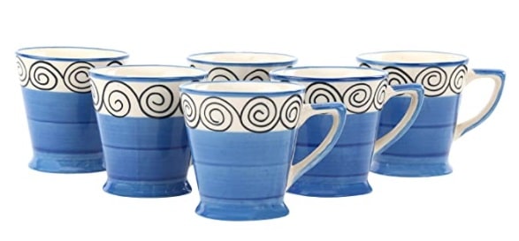 KITTENS Hand Painted Ceramic Tea Cup, Set