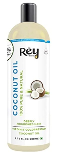 Rey Naturals® Cold Pressed Coconut Oil For Hair and Skin
