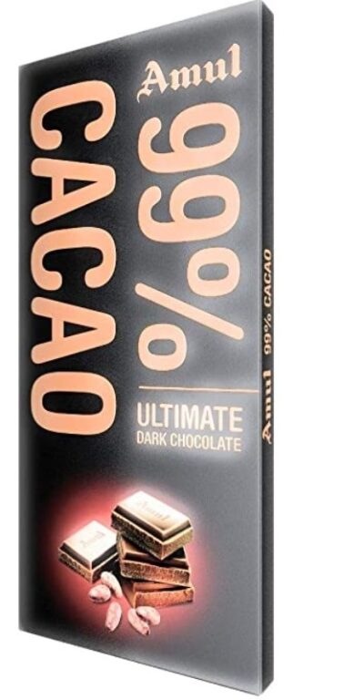 Amul 99% Cacao Ultimate Dark Chocolate