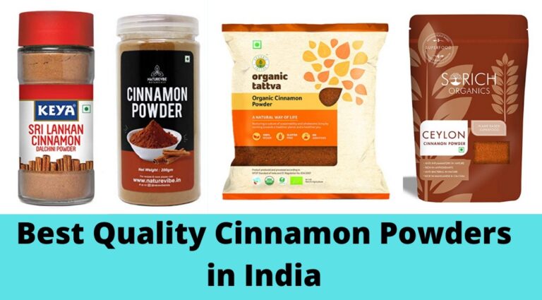 Top 5 and Best Quality Cinnamon Powder in India