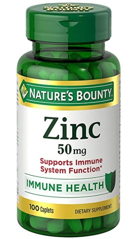 Natures Bounty Zinc Supplement