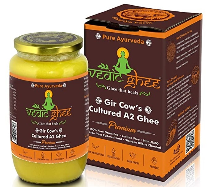 Vedic Gir Cow Cultured A2 Ghee