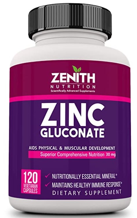 Zenith Nutrition Zinc Gluconate